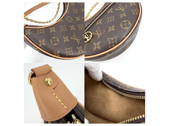 Borsa a tracolla Monogram Loop da donna Louis Vuitton Marrone - vista 6