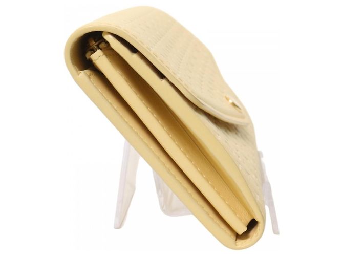 Portefeuille long Louis Vuitton - Nano Monogram Portefeuille Sarah NM Jaune - vue 5