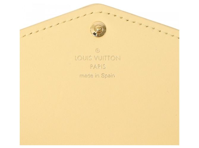 Portefeuille long Louis Vuitton - Nano Monogram Portefeuille Sarah NM Jaune - vue 7
