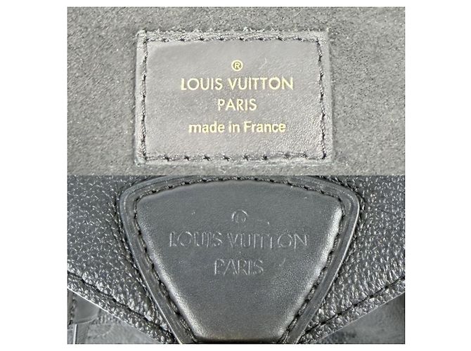 Zaino Louis Vuitton Montsouris PM da uomo in Monogram Empreinte Nero - vista 5