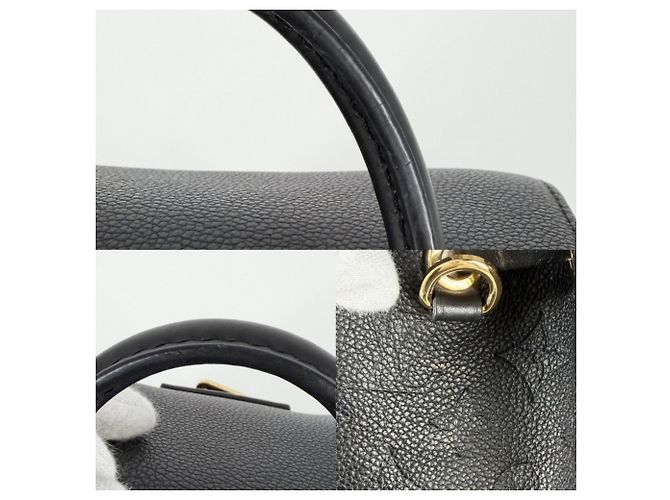 Zaino Louis Vuitton Montsouris PM da uomo in Monogram Empreinte Nero - vista 8