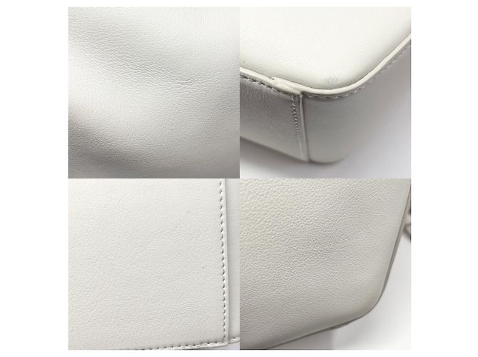 Hammock Mini borsa a tracolla hobo Anagram Loewe da donna Bianco - vista 10