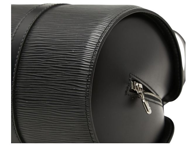 Borsa Louis Vuitton Epi Soufflot Nero - vista 4