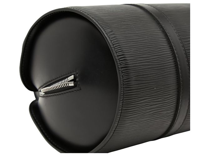 Borsa Louis Vuitton Epi Soufflot Nero - vista 5