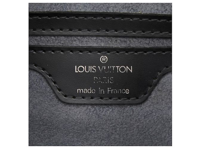 Borsa Louis Vuitton Epi Soufflot Nero - vista 7