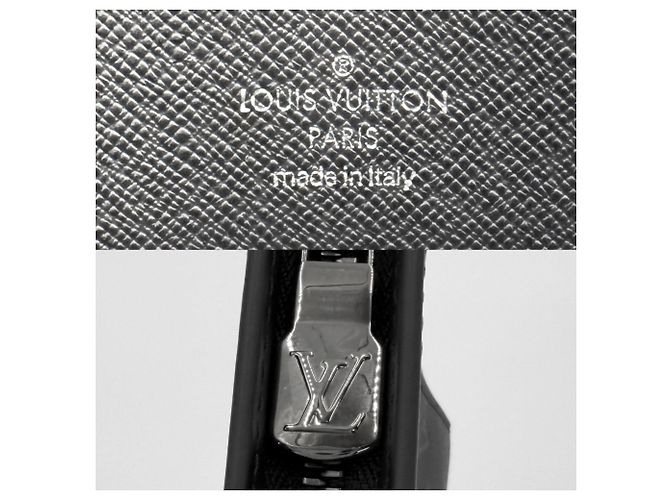 Pochette Voyage MM Monogram Eclipse da uomo Louis Vuitton Nero - vista 5