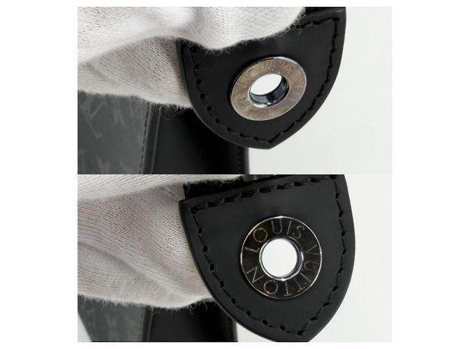 Pochette Voyage MM Monogram Eclipse da uomo Louis Vuitton Nero - vista 7