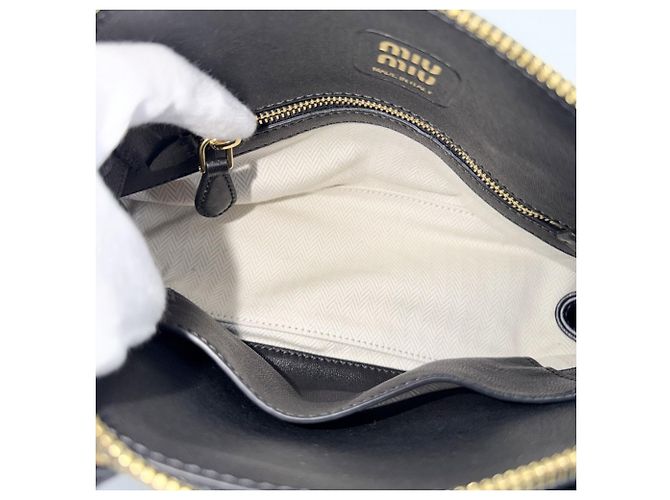 Borsa a mano Adventure da donna Miu Miu Nero - vista 4