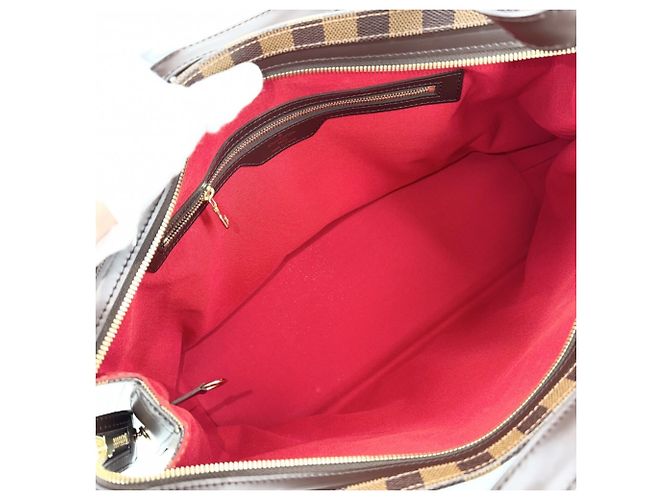 Borsa Tote Louis Vuitton Damier Chelsea Marrone - vista 4