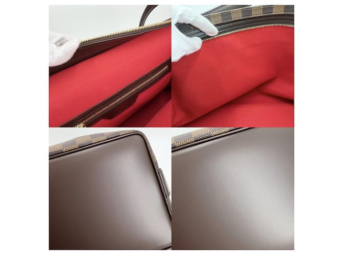 Borsa Tote Louis Vuitton Damier Chelsea Marrone - vista 6
