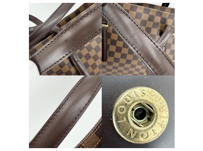Borsa Tote Louis Vuitton Damier Chelsea Marrone - vista 8