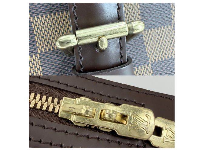 Borsa Tote Louis Vuitton Damier Chelsea Marrone - vista 9