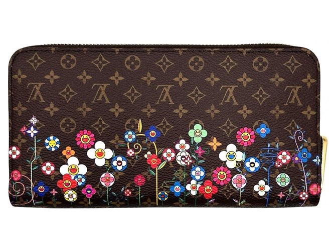 Zippy Cartera larga Monogram para mujer Louis Vuitton Castaño - vista 2