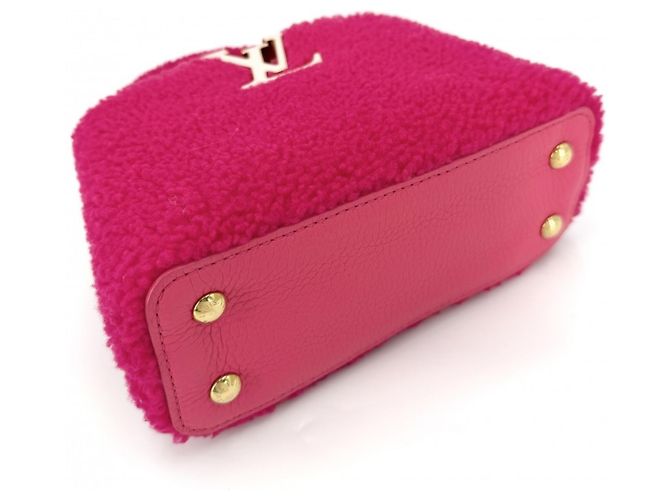 Borsa mini Capucines da donna Louis Vuitton Rosa - vista 3