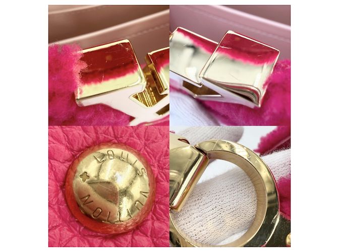 Borsa mini Capucines da donna Louis Vuitton Rosa - vista 7