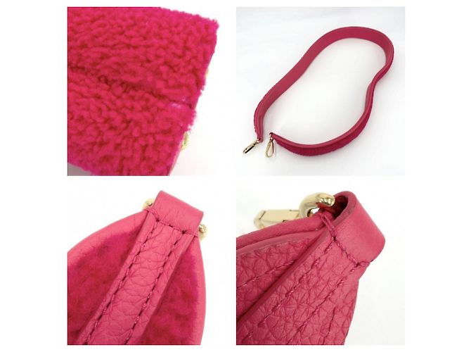 Borsa mini Capucines da donna Louis Vuitton Rosa - vista 8