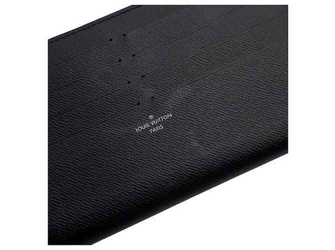 Pochette portafoglio con catena in pelle Epi Louis Vuitton Nero - vista 12