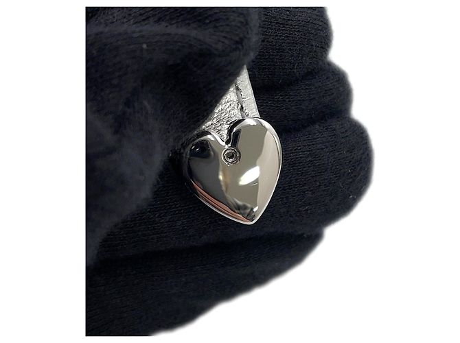 Borsa a tracolla con catena Chanel Argento - vista 14