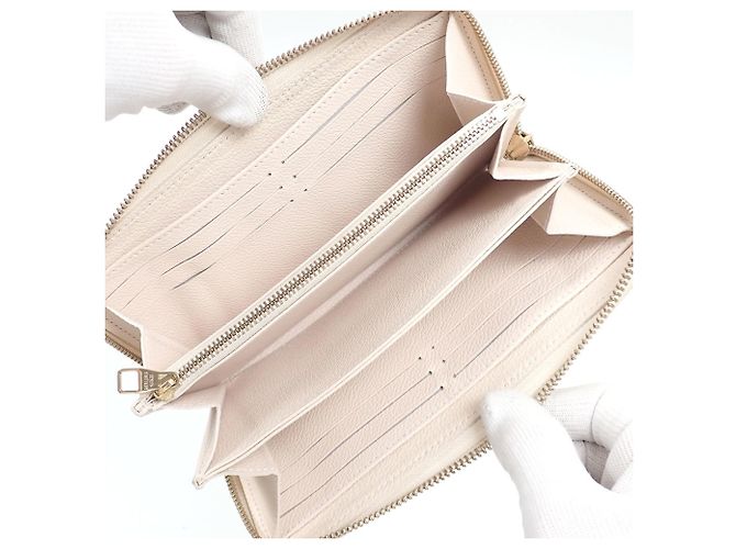 Louis Vuitton Monogram Empreinte Long Wallet Beige - Ansicht 9