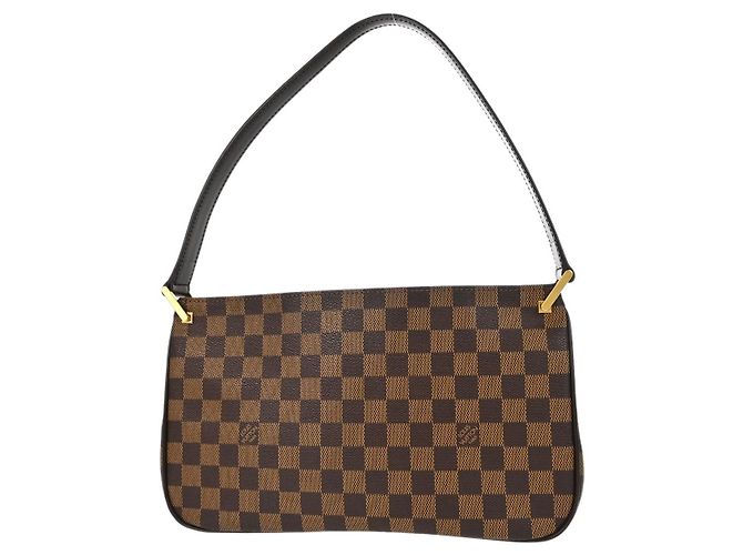 Louis Vuitton Aubagne Damier Ebene Marrone - vista 2