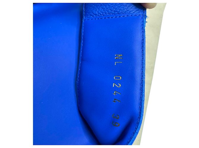 Mule Louis Vuitton LV Sunset Comfort in pelle blu - vista 14