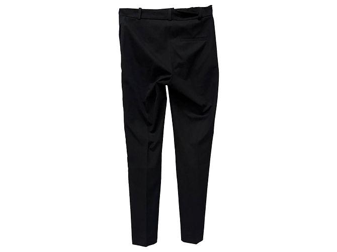 Pantalones Zoom Joseph en viscosa negra Negro - vista 2
