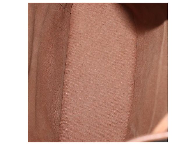 Louis Vuitton Vintage Montsouris Monogram Canvas MM Marron - vue 4