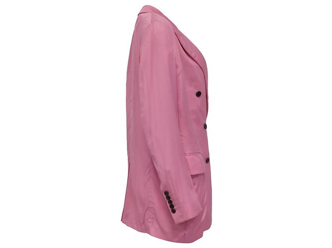 Tom Ford Doppelrevers-Blazer aus rosa Viskose Pink - Ansicht 3