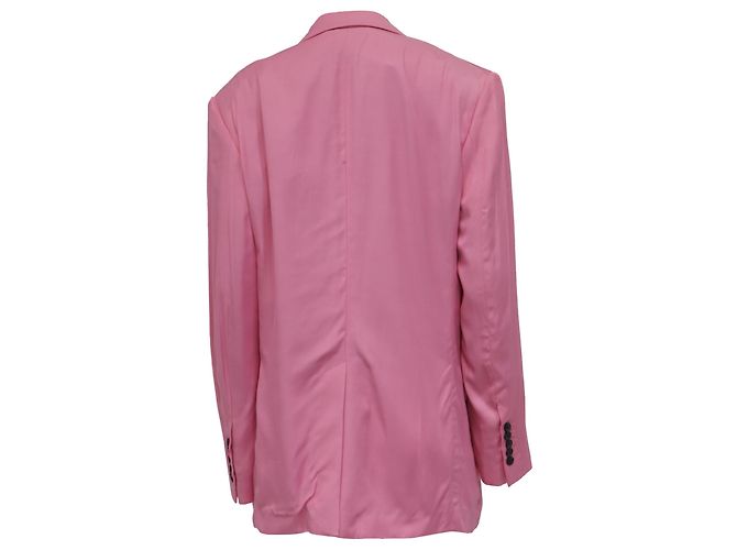 Tom Ford Doppelrevers-Blazer aus rosa Viskose Pink - Ansicht 4