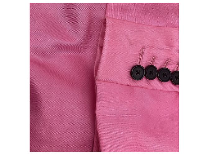 Tom Ford Doppelrevers-Blazer aus rosa Viskose Pink - Ansicht 8