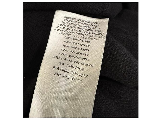 Tom Ford Cutout Rollkragen-Midikleid aus schwarzem Kaschmir - Ansicht 8
