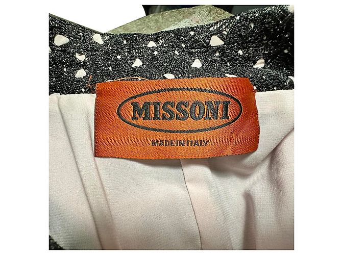 Missoni Gradient Patterned Flared Coat in Multicolor Rayon Multiple colors - view 4