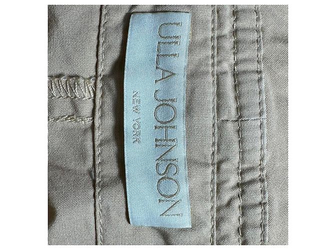 Short plisado Camryn de Ulla Johnson en algodón beige - vista 3