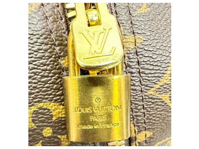 Louis Vuitton Monogram Sirius 55 Koffer aus braunem Canvas Python drucken - Ansicht 7