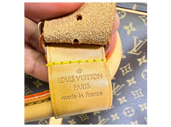 Louis Vuitton Monogram Sirius 55 Koffer aus braunem Canvas Python drucken - Ansicht 9
