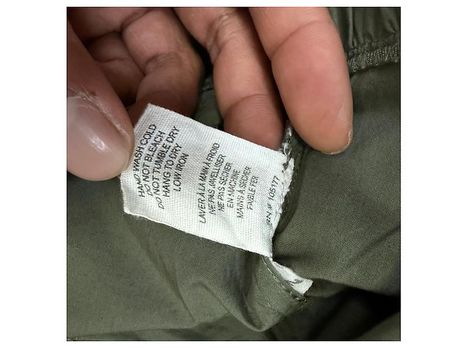 Robe courte à volants et manches bouffantes Ulla Johnson en coton olive Vert Vert olive - vue 6