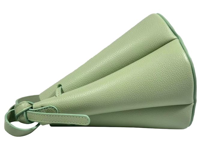 Polène Mini borsa Numero Huit di Polene in pelle verde - vista 6