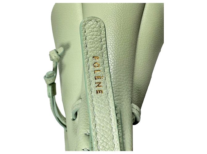 Polène Mini borsa Numero Huit di Polene in pelle verde - vista 9