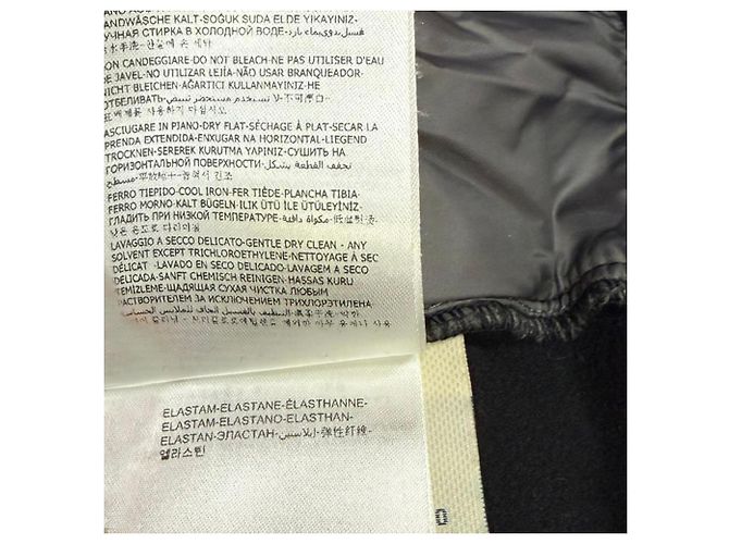 Chaqueta Moncler Grenoble con paneles con cremallera en lana gris - vista 6