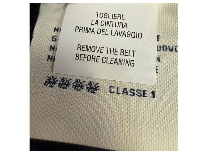 Chaqueta Moncler Grenoble con paneles con cremallera en lana gris - vista 8
