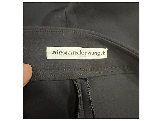 Alexander Wang Anzughose in Schwarz aus Elasthan - Ansicht 3