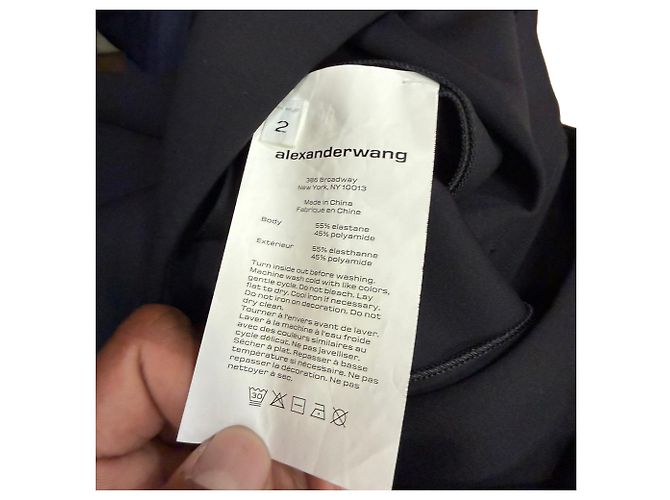 Alexander Wang Anzughose in Schwarz aus Elasthan - Ansicht 4
