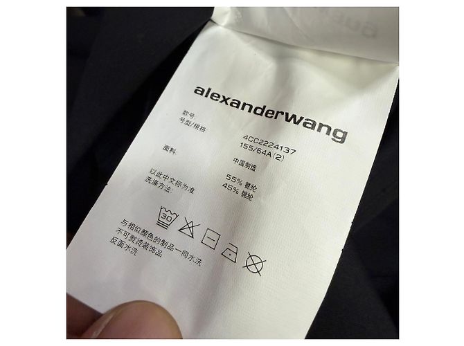 Alexander Wang Anzughose in Schwarz aus Elasthan - Ansicht 5