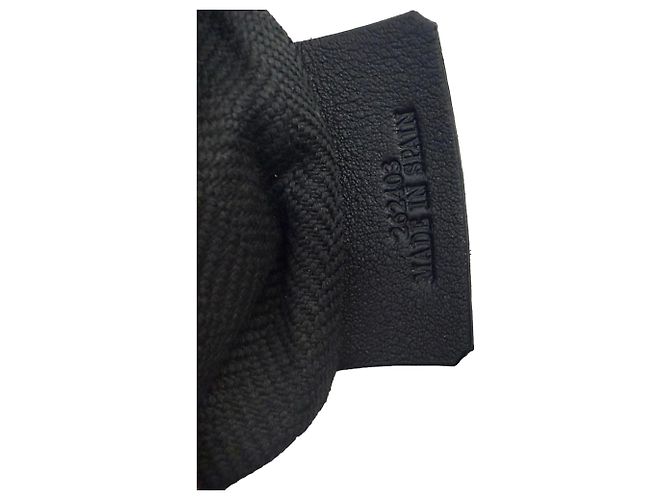 Pochette Loewe T-Knot in pelle nera Nero - vista 6