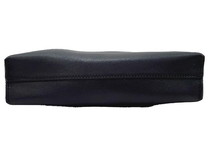 Pochette Loewe T-Knot in pelle nera Nero - vista 8