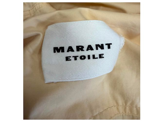 Mono Franca en algodón beige Isabel Marant Etoile - vista 3