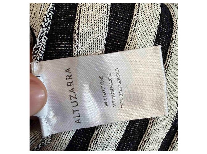 Abito bandage a righe Altuzarra in viscosa multicolore - vista 6