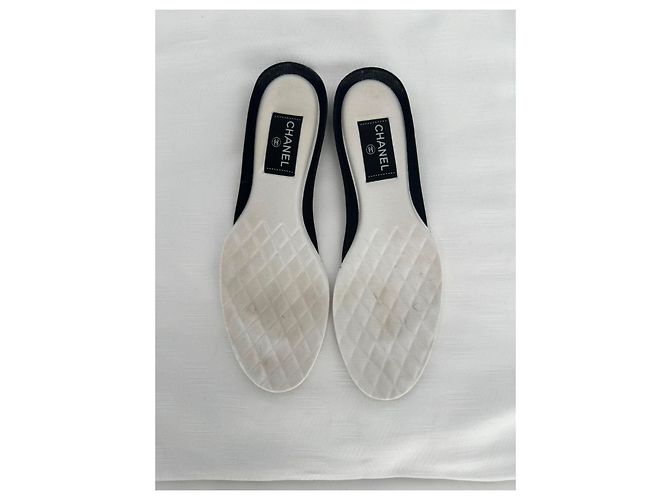 Timeless Sneakers Chanel con logo Interlocking CC in pelle nera Nero - vista 15