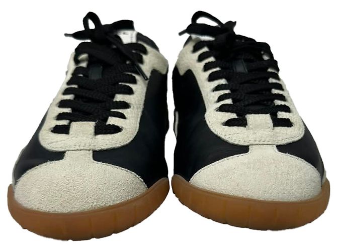 Timeless Sneakers Chanel con logo Interlocking CC in pelle nera Nero - vista 2