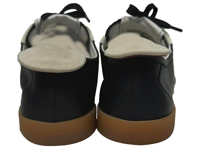 Timeless Sneakers Chanel con logo Interlocking CC in pelle nera Nero - vista 3